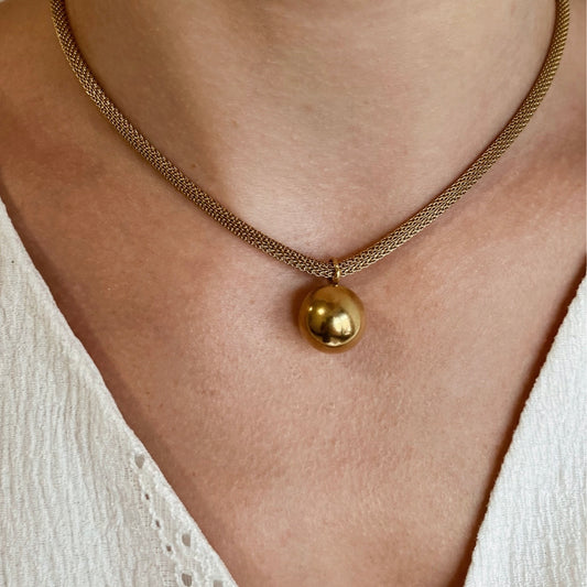 Naszyjnik Stal Chirurgiczna Mesini Kulka