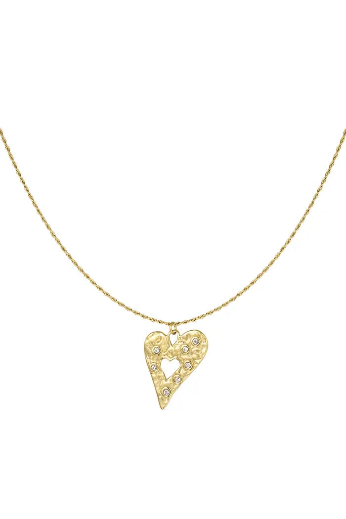 Naszyjnik Mesini Premium Stal Chirurgiczna SPARKLING HEART