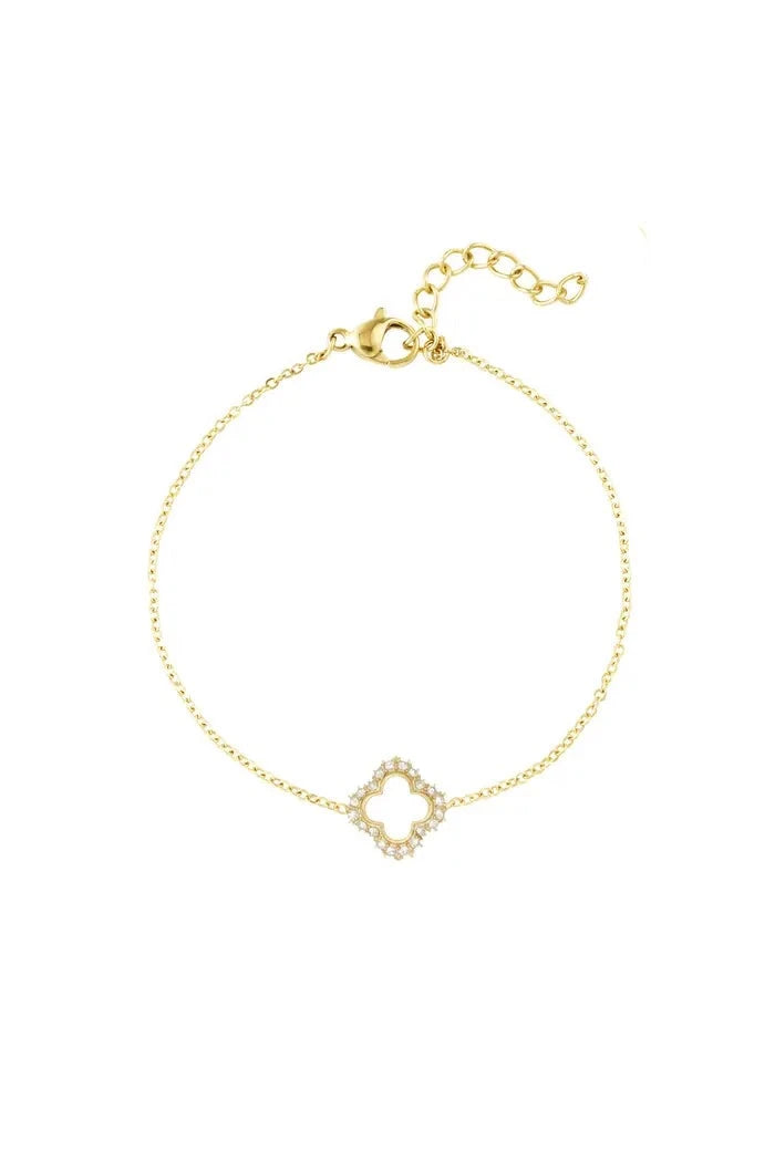 Bransoletka Ze Stali Chirurgicznej Mesini Premium CLOVER