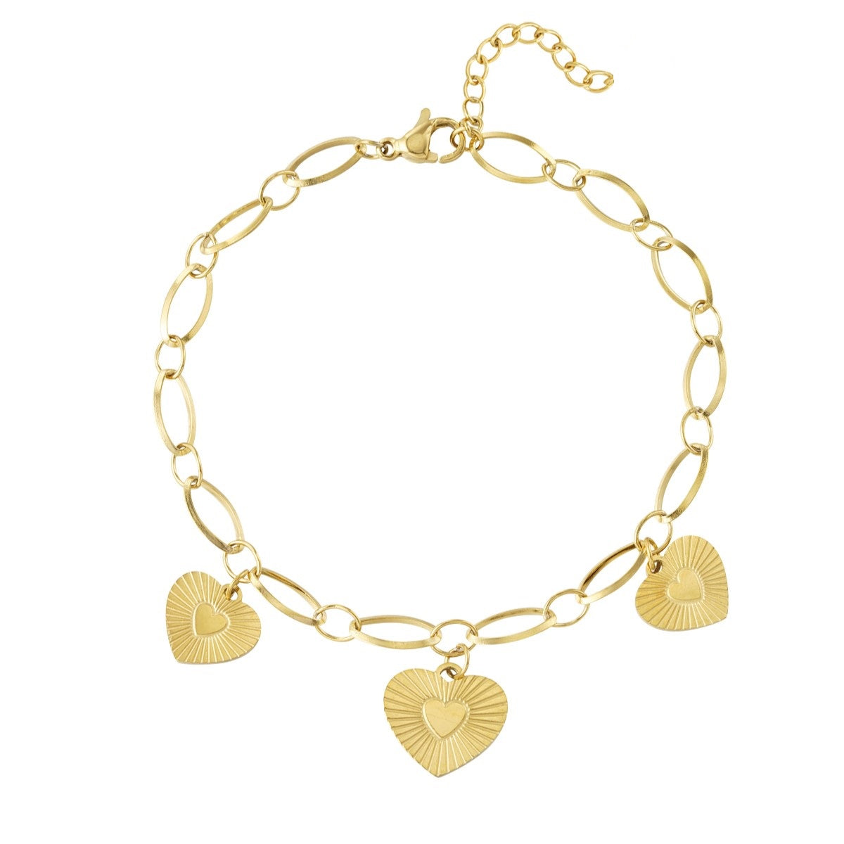 Bransoletka Ze Stali Chirurgicznej Mesini Premium HEART