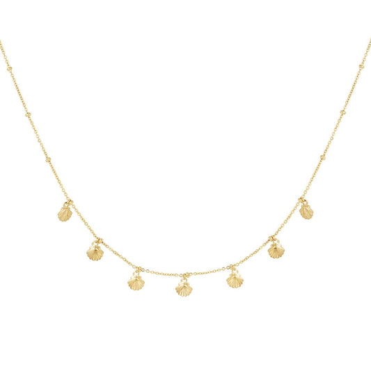 Naszyjnik Ze Stali Chirurgicznej Premium Mesini SHELLS | SUMMER COLLECTION