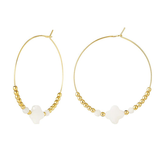 Kolczyki Ze Stali Chirurgicznej Mesini Premium SEA SHELL