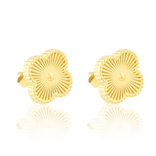 Kolczyki Ze Stali Chirurgicznej Mesini Koniczynka