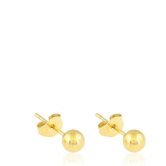 Kolczyki Ze Stali Chirurgicznej Kulki Wkrętki