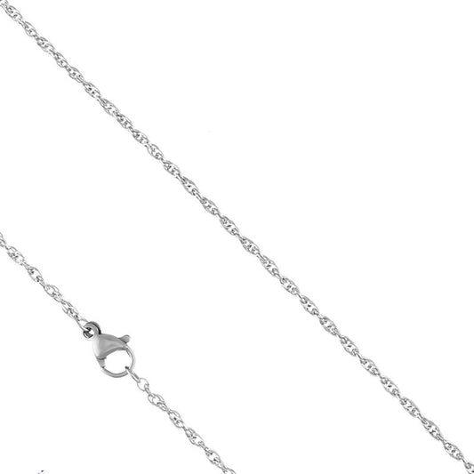 Naszyjnik Ze Stali Chirurgicznej Mesini Łańcuszek 60 cm