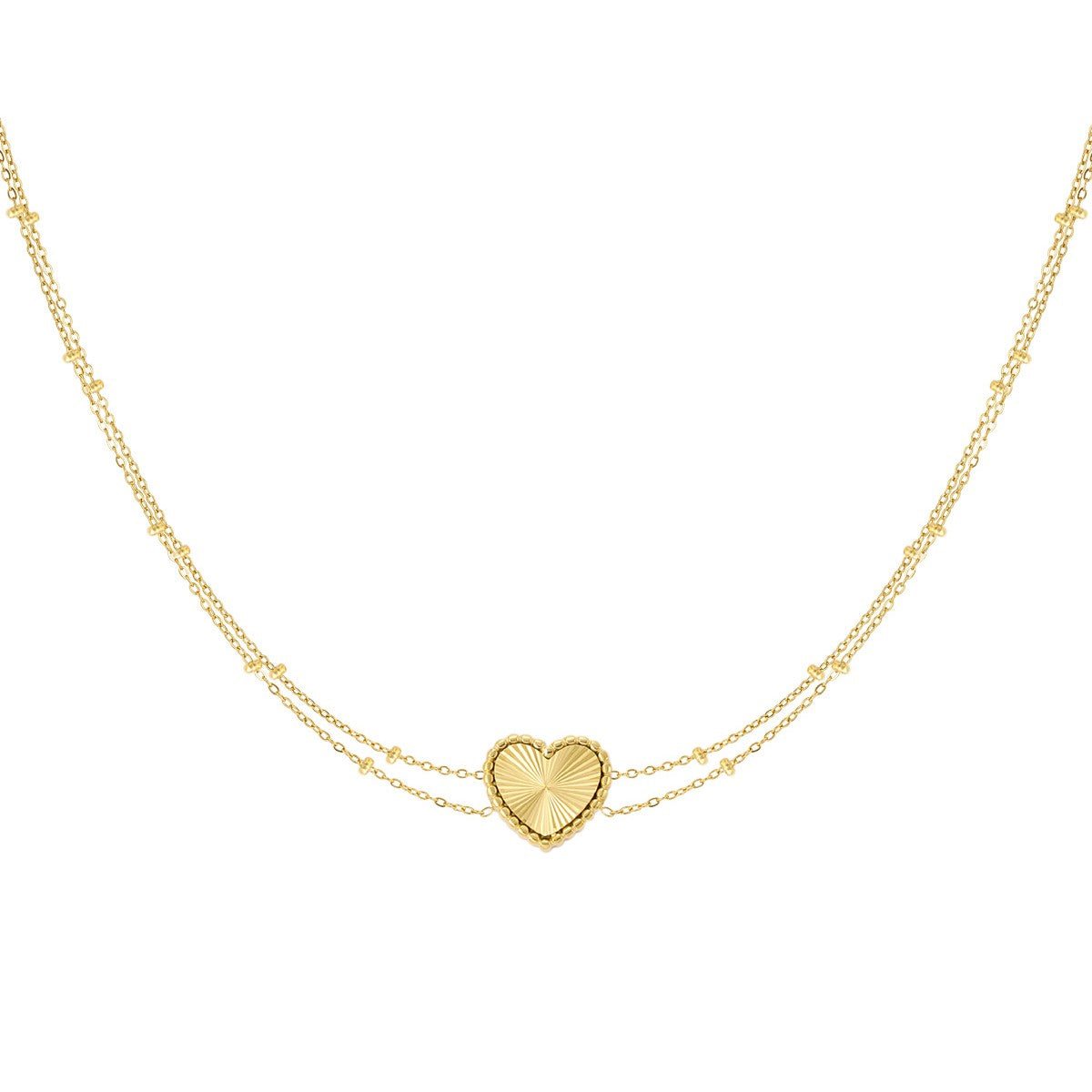 Naszyjnik Celebrytka Stal Chirurgiczna Premium Mesini HEART