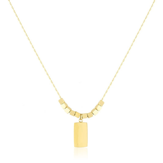 Naszyjnik Ze Stali Chirurgicznej Mesini Zawieszka