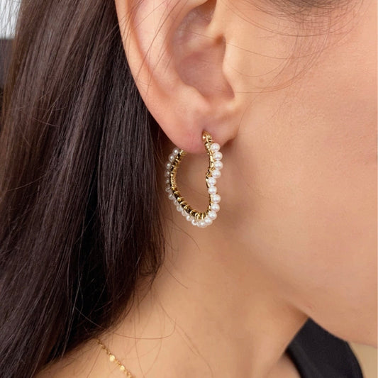 Kolczyki Ze Stali Chirurgicznej Mesini Premium HEART