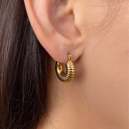 Kolczyki Ze Stali Chirurgicznej Mesini Premium LUNA