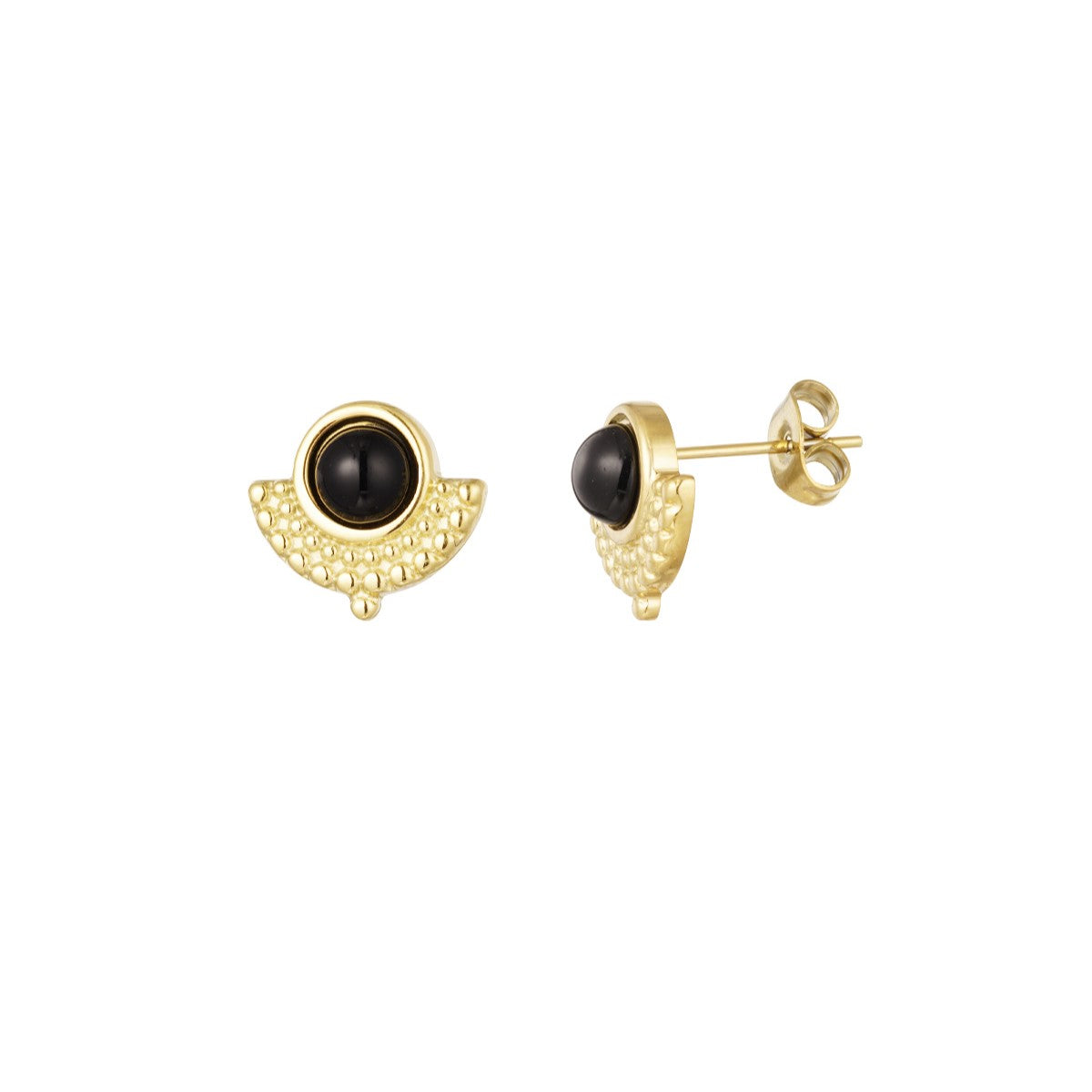 Kolczyki Ze Stali Chirurgicznej Mesini Premium VINTAGE BLACK