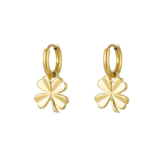 Kolczyki Ze Stali Chirurgicznej Mesini Premium CLOVER