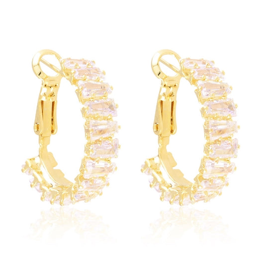 Kolczyki Ze Stali Chirurgicznej Mesini Kryształki