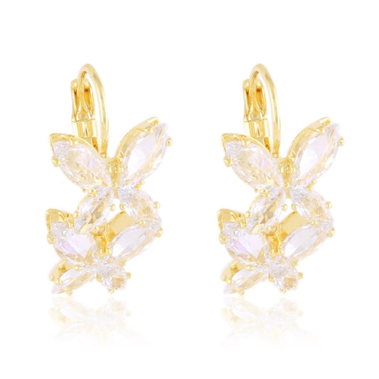 Kolczyki Ze Stali Chirurgicznej Mesini Motylki Podwójne