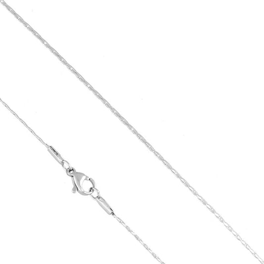 Naszyjnik Ze Stali Chirurgicznej Mesini Łańcuszek 40 cm