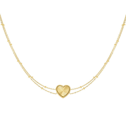 Naszyjnik Celebrytka Stal Chirurgiczna Premium Mesini HEART