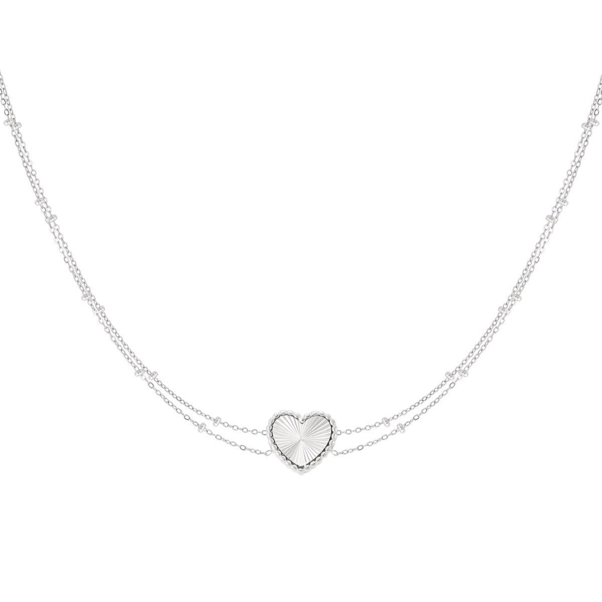 Naszyjnik Celebrytka Stal Chirurgiczna Premium Mesini HEART