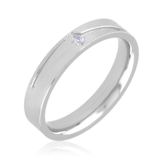 Pierścionek Obrączka Ze Stali Chirurgicznej Mesini