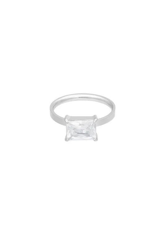 Pierścionek Ze Stali Chirurgicznej Mesini Premium Diamenty