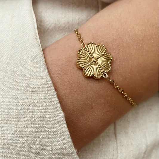 Bransoletka Ze Stali Chirurgicznej Mesini Premium CLOVER