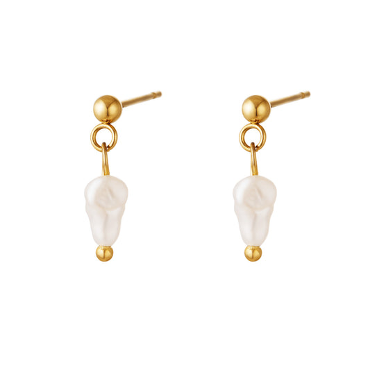 Kolczyki Mesini Premium Stal Chirurgiczna MINI PEARL